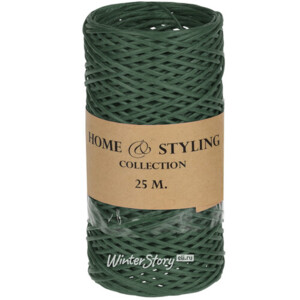 Декоративный шнур Classic 25 м армированный зеленый (Koopman)