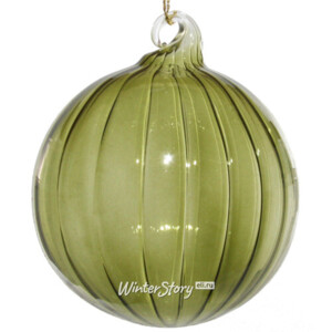 Набор стеклянных елочных шаров Дарио Ринальди 8 см, 5 шт, уцененный (ShiShi)