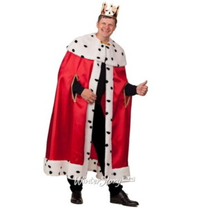 Взрослый карнавальный костюм Король, 50 размер (Батик)