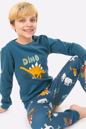 Пижама для мальчика OP1273 изумрудный