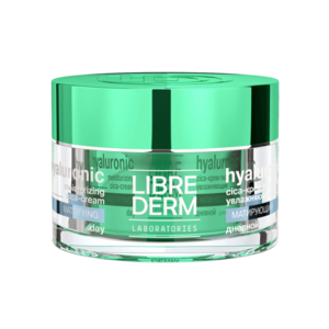 LIBREDERM Eco-refill Гиалуроновый cica-крем увлажняющий матирующий дневной для жирной кожи 50 мл