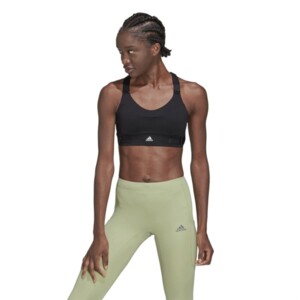 adidas
 Womens Fastimpact Luxe Run High Support Sports Bra Black/​White