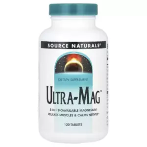 Source Naturals, Ultra-Mag, 120 таблеток