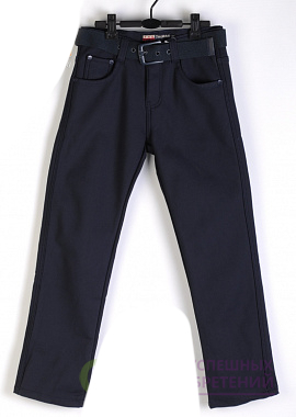 292420 Брюки для мальчика утеплённые(флис)