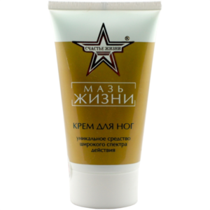 Мазь Жизни. Крем для ног ("Счастье Жизни")