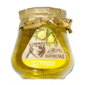Мармелад желейный "С грушей" 300гр (банка)