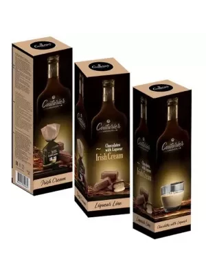 Набор конфет Liqueur Line со сливочным ликером 105г/Шоколадный Кутюрье