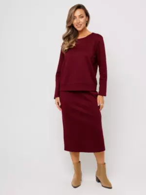 К-245 Костюм женский (трикотажное полотно "Глория" г/к)