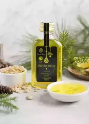 Масло кедровое с живицей / 100 мл / Сибирский кедр