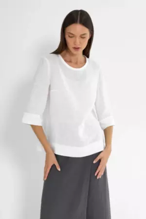 Блузка — Д336Т белый