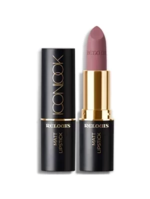 RELOUIS Помада губная матовая ICON LOOK тон:04 пыльная роза