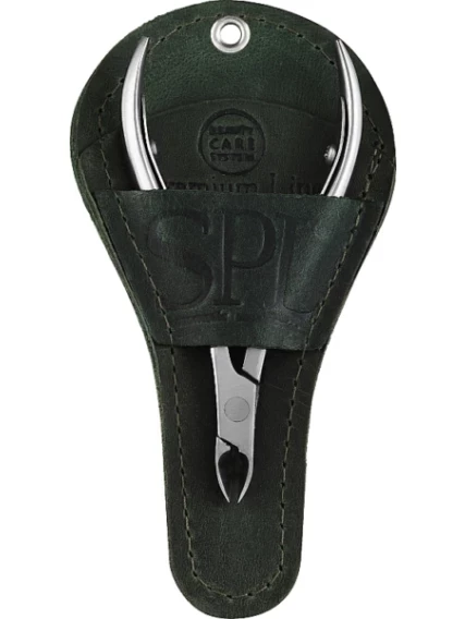 Cążki do manicure, KP 02, zielone etui