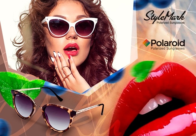 Очки Stylemark и Polaroid - Поляризованные солнцезащитные очки. Оригинал. Доставка бесплатно