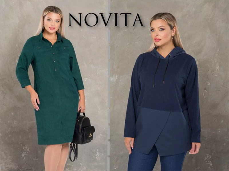 ⭐NOVITA⭐Платья, блузы, брюки, юбки (42-64) НСК