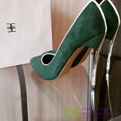 Туфли Зеленого Цвета Фото