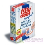 Фиттидент - прокладки для фиксации зубных протезов (15 шт.)