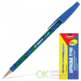 Ручка шариковая BEIFA (Бэйфа), корпус ассорти, узел 0,7 мм, линия 0,5 мм, синяя