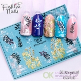 Fashion Nails слайдеры для ногтей 3D crystal/14