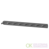 КОМПЛИМЕНТ, Выдвижная многофункцион вешалка, темно-серый, 58 см 