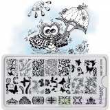 EL Corazon® Stamping Nail Art Plate Collection №EC-SP-1070