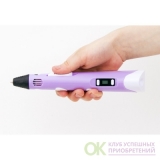 3D ручка Spider Pen PLUS с ЖК дисплеем,   фиолетовая (арт. 2300F)