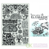 EL Corazon® пластина для стемпинга The Best plates - 31